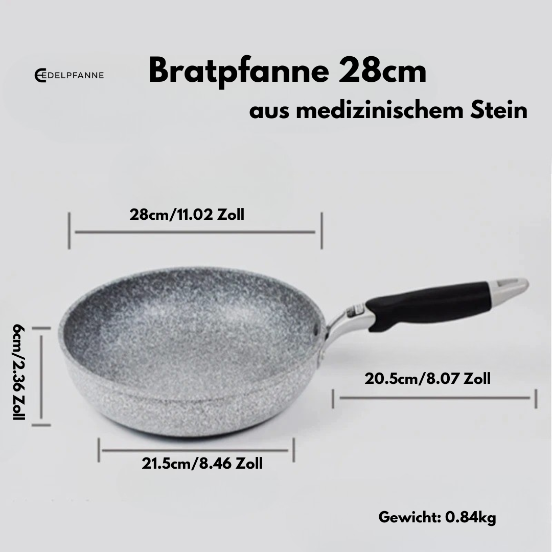 Bratpfanne & Wokpfanne & Milchtopf aus medizinischem Stein